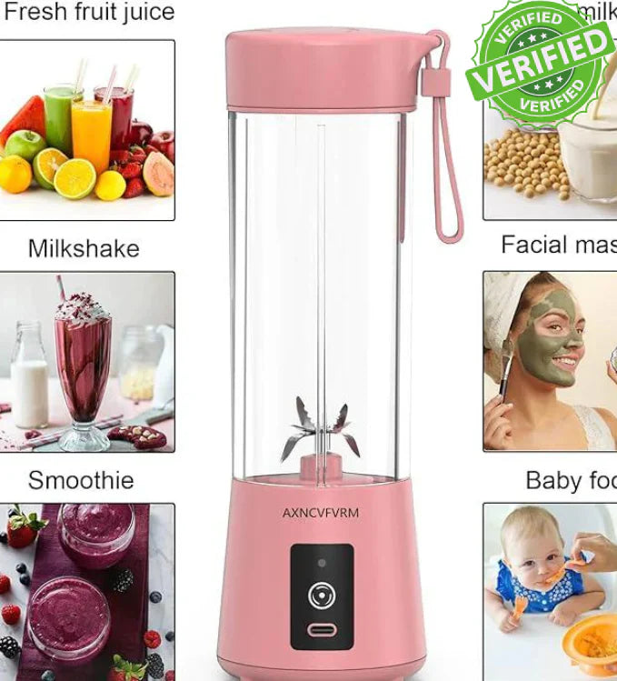 Mini Portable Juicer Blender, Personal Size Electric USB Juicer Cup, Fruit, Smoothie