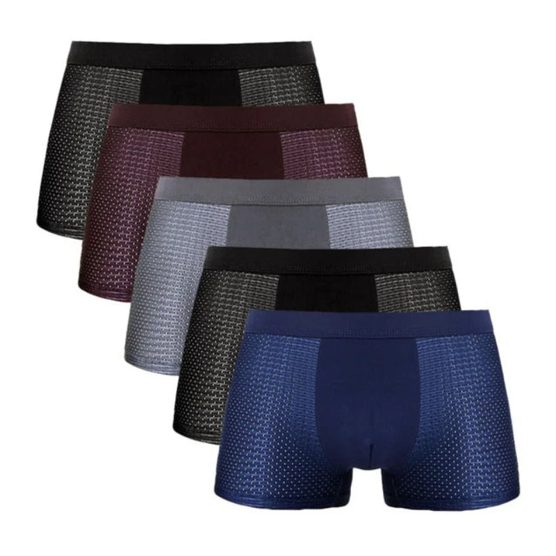 😀LATEST BAMBOO FIBRE BOXER SHORTS UNDERWEAR (BUY 5 GET 5 FREE!)🔥