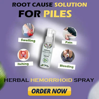 100% Natural Ayurvedic Piles Spray 🔥FLAT 50% OFF😍