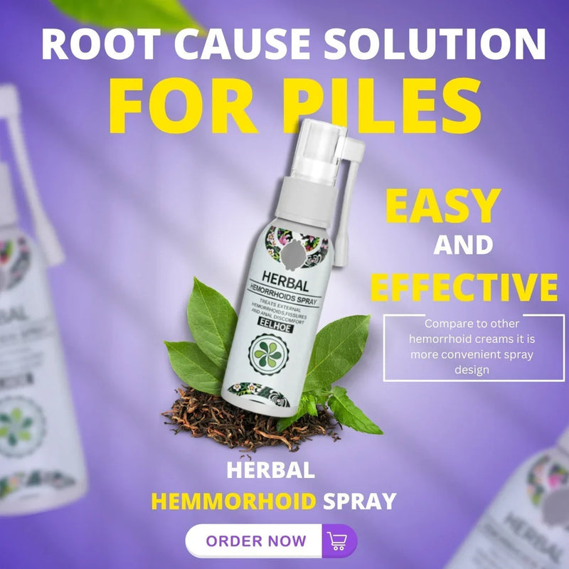 100% Natural Ayurvedic Piles Spray 🔥FLAT 50% OFF😍